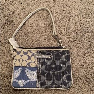 mini coach wristlet
